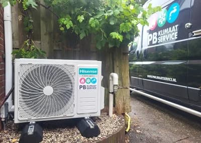 Airco installatie interieur