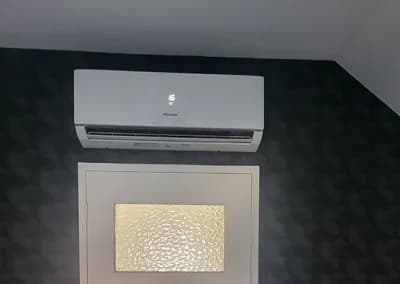 Airco unit woonkamer