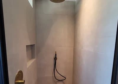 Sanitair installatie detail