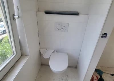 Badkamer renovatie eindresultaat