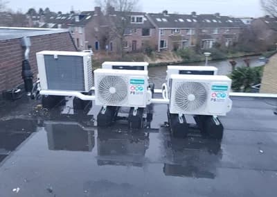 Warmtepomp combinatie met airco